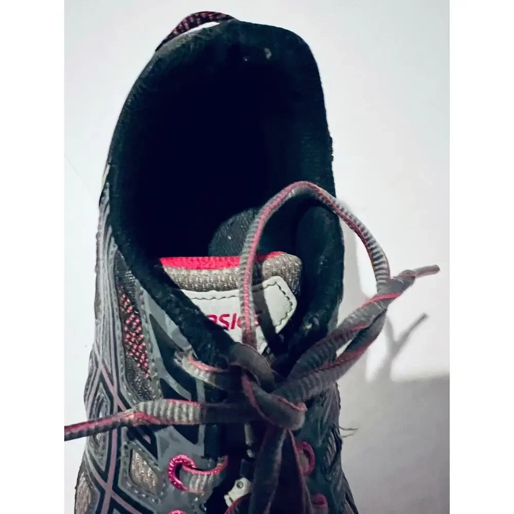 ASIC Running Shoes.  Size 8, Gray and Purple